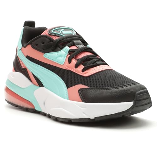 PUMA Womens Vis2k Lace Up Sneakers Shoes Casual - Black - Size 8.5 M2