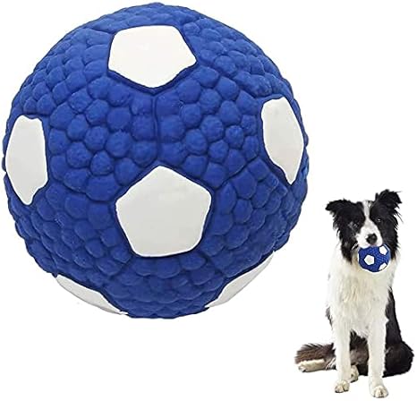 Amazon Co Jp Jsy 犬のためのインタラクティブなゴムボール ペットきしゃに きしんだラテックスゴム犬のおもちゃのボール干し抵抗性の歯のトレーニングのおもちゃ 大きい ペットのおもちゃ Color Blue ペット用品