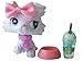 lpsloverqa Custom Made OOAK LPS Collie Pure White Blue Star Eyes with Accessories Lot Cartoon Dog Figures Collection Boys Girls Kids Gift Set
