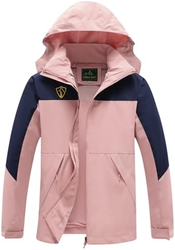 GIISAM Rain Jacket for Women, Women's Waterproof Lightweight Rain...