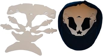 Shapers Image Flat Cap Web Insert Dome & Crown Shaper for Flat, Newsboy, and Cabbie Caps 3 Pck Hat Support Panel