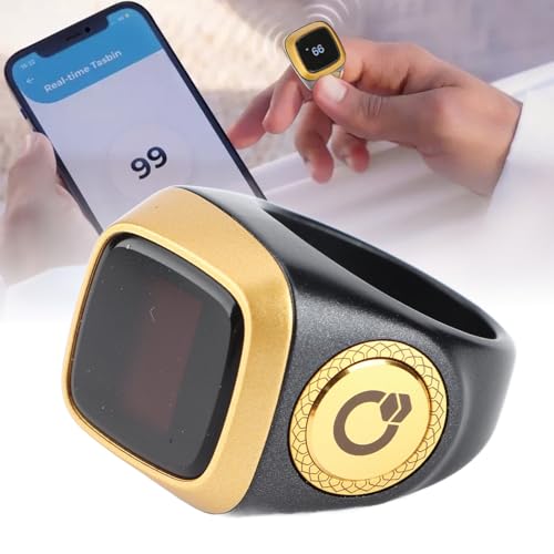 Finger Tally Counter, Clicker Counter Finger Counter, Swim Lap Counter Tally Counter with 0.49in Screen 20mm Tally Counter Digital Finger for Smart Clicker Support APP by OPPWONG - Used condition - Image 6