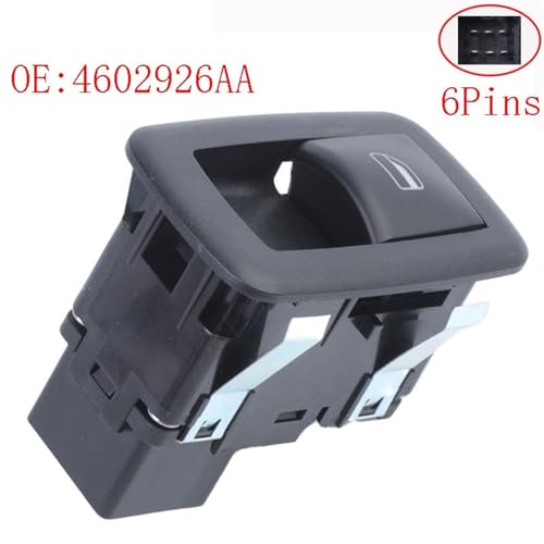 Bouton de commutation de vitre arrière gauche droite commande électrique OEM 4602926AA 1pc