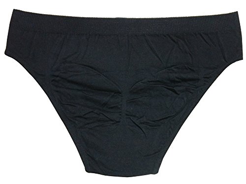 Image of Bralux Mens Briefs Combed Cotton Solid Underwear Combo Set with Soft Concealed Waistband
