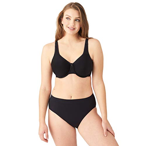 Wacoal Womens Basic Beauty Full Figure Underwire Bras, Black, 40G Us #TOP5