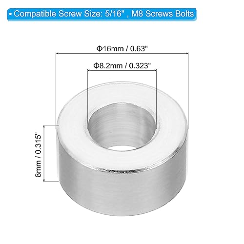 PATIKIL M8 Aluminum Spacers - Image 2