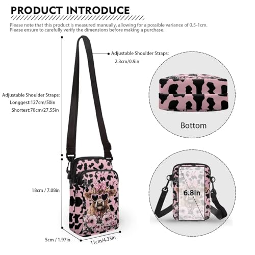 Image of Xpyiqun Small Crossbody Bag Women Phone Purses Sling Shoulder Handbag Cross Body Pouch Wallet Bags