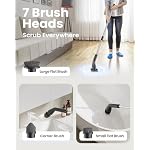 Electric Spin Scrubber, Power Shower Cleaning Brush with Extendable Handle - Image 6