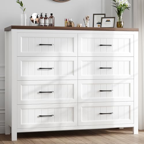 Jocoevol 8 Drawer Dresser for Bedroom with Deep Drawers, Large