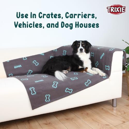 Image of TRIXIE Soft Pet Fleece Blanket for Dogs and Cats