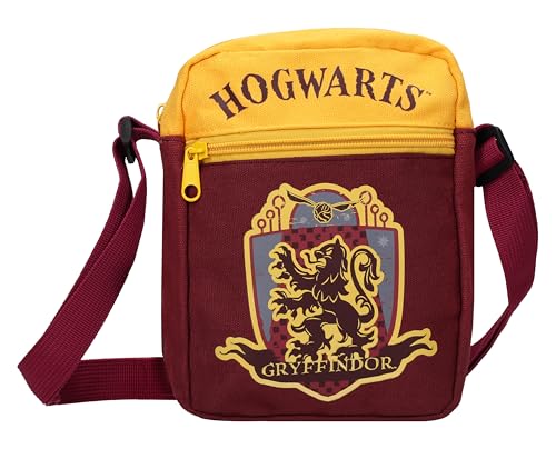 SD toys Pequeña, Bolsa Tela Canvas Gryffindor Harry Potter Unisex Adulto, Multicolor