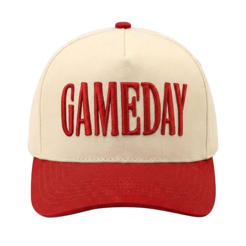 Gorra de día de partido unisex bordado vintage