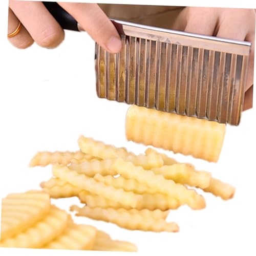 Cortador de papas multiusos en acero inoxidable miniatura 4