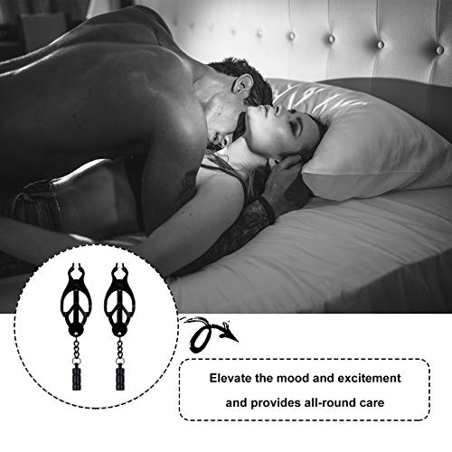 ARTIBETTER 1 par de Pinças de Mamilo de Mama Clipes de Mamilo Brinquedos Sexuais Equipamento de Suje