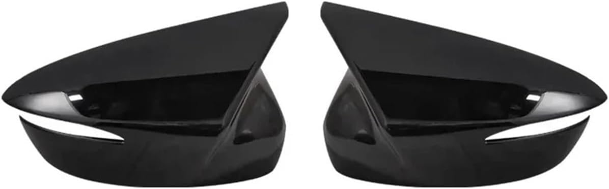 Coques de rétroviseurs pour Mazda CX-3 CX-5 en ABS noir brillant haute résistance aux chocs