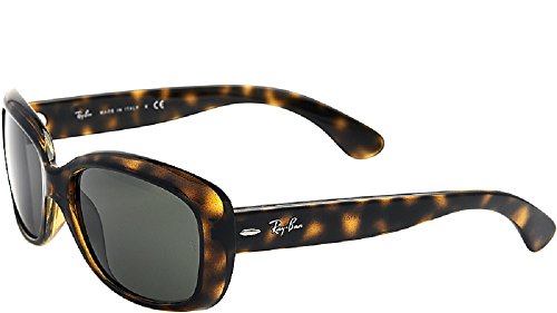 Ray-Ban RB4101 Jackie Ohh Highstreet Fashion Sunglasses - Light Havana/Crystal Green, One Size Fits All2