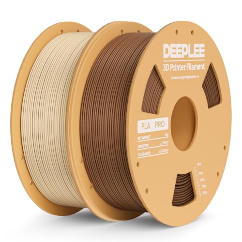 Image of DEEPLEE PLA Filament 1.75mm PLA Pro Beige/Brown