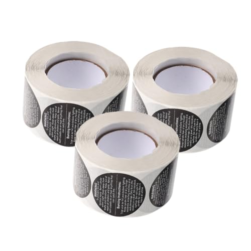 Gogogmee 3rollen Candle Safety Warning Labels Selbstklebende Etiketten Für Kerzenverpackungen Pro Für -entwicklungen Handgemachte Duftkerzen Und Sichere Nutzungshinweise