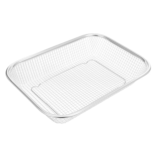 TOYANDONA Cesta de Drenaje de Acero Inoxidable Reforzada Cesta Multifunción para Fregadero de Cocina Mediano para Lavar y Escurrir el Hogar