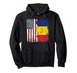 Photo Gallery romanian roots | mezza bandiera americana | bandiere america romania felpa con cappuccio Photo Gallery romanian roots | mezza bandiera americana | bandiere america romania felpa con cappuccio