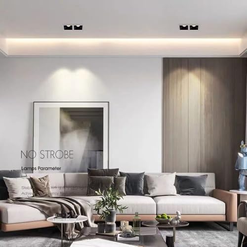 Spot LED encastrable double tête 12W pour éviter l'éblouissement
