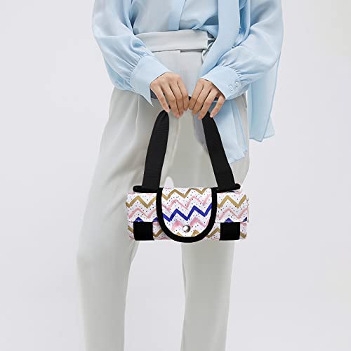 Mygreen Pack All 2 In 1 Foldable Large Waterproof Tote Bag With Zipper For Work, Shopping, Beach, Travel, Gym And Swim Large Tote Travel Bag, Nurse Bag, Teacher Bag, Mom Bag #TOP3