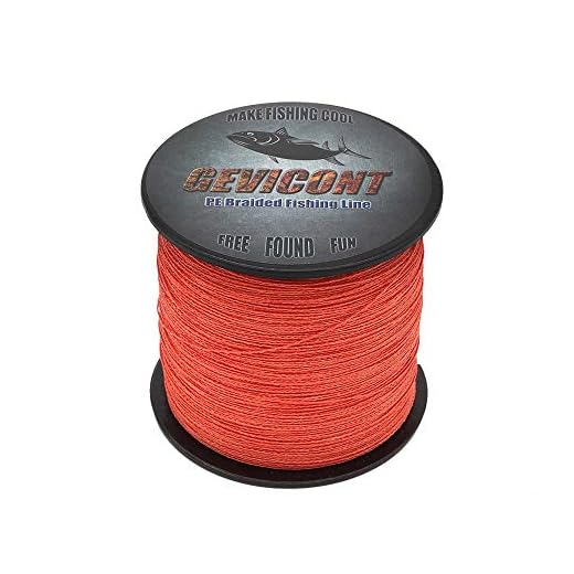 GEVICONT Braided Fishing Line high Power Incredible Superline 100% Pe Test 8-Strand 2000 M/2187 Yd 10-300Lb Multiple Colors for Saltwater and Freshwater