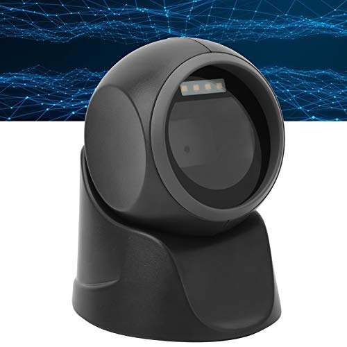 Barcode Reader USB Desktop 2Dimensional Code Reader Platform Barcode Scanner Bar Recognizer Hands-Free Barcode Scanner Omnidirectional Automatic Sensing Scanning - Image 4