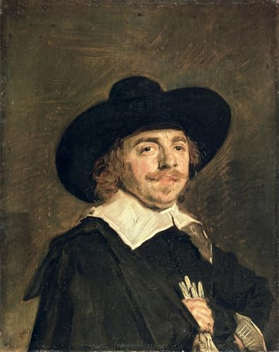 Tableaux Toile Frans Hals affiche poster image déco d'art murale salon 60x90cm
