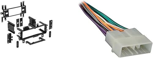 Miniatura 2 de Metra 99-5700 - Kit múltiple de instalación para vehículos FordJeepLincolnMazdaMercury 1975-2000 negro