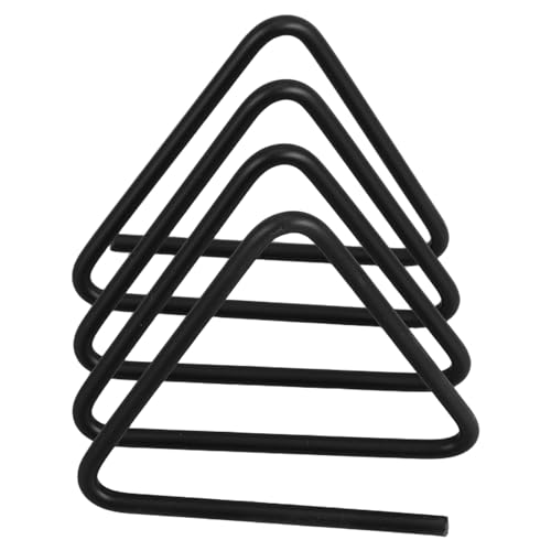 Soporte triangular para tabla de cortar de metal con base antideslizante protectora 2