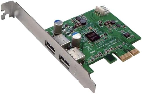 denno- Ultra High Speed 2 Ports PCI-Express x1 USB3.0 Expansion Card 2epci USB mepi – U32