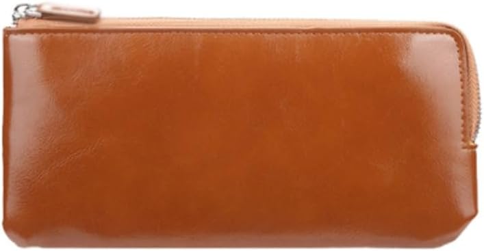 VIDI Retro Men's Wallet Long Zipper Multi-card Slot Pu Large Capacity