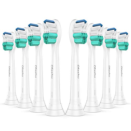 Replacement Toothbrush Heads for Philips Sonicare? HX9023 Brush Heads Compatible with Phillips Sonicare ProtectiveClean DiamondClean All Snap On Electric Toothbrush by Ofashu 8Pack
