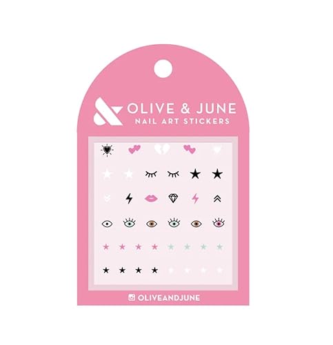 Olive & June Nail Art Stickers, Eye Love Your Mani