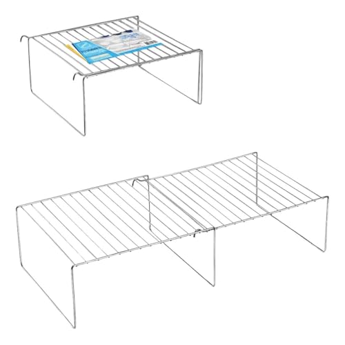 Prateleira Extensível Organizador Aramado Armário Multiuso para d...