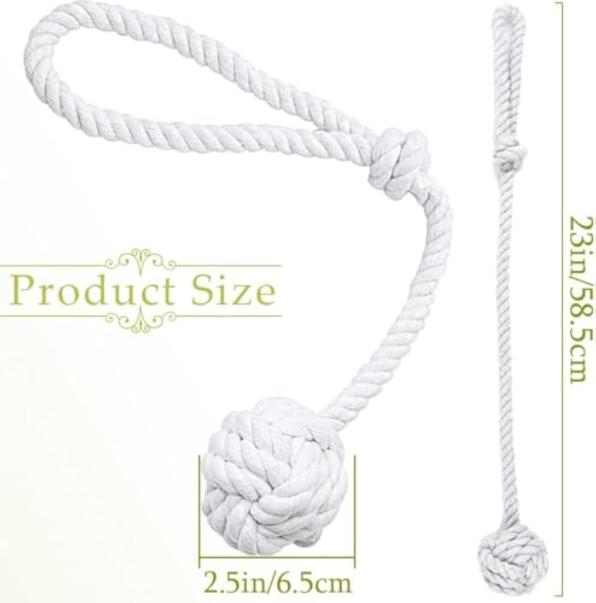 Handmade Cotton Curtain Tiebacks, Rustic Boho Decorative Holdback