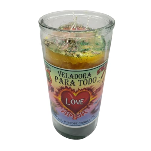 Generic All Purpose 14 Day Prepared Glass Candle, PC14-1017