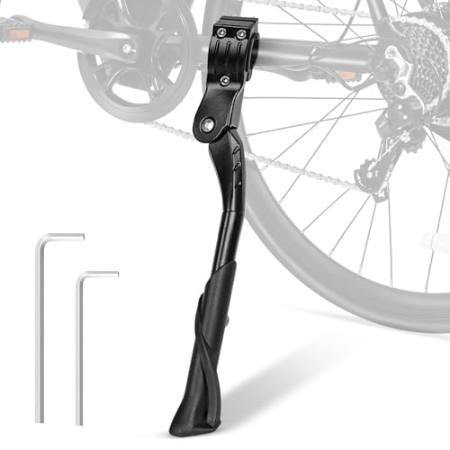 Corpower Fahrradständer 24-29 Zoll, Höhenverstellbarer Fahrrad Ständer, Maximale Belastung 35KG, rutschfeste Gummifüße, Fahrradständer Hinterrad für Mountainbike Ebike Trekkingrad, Cityrad