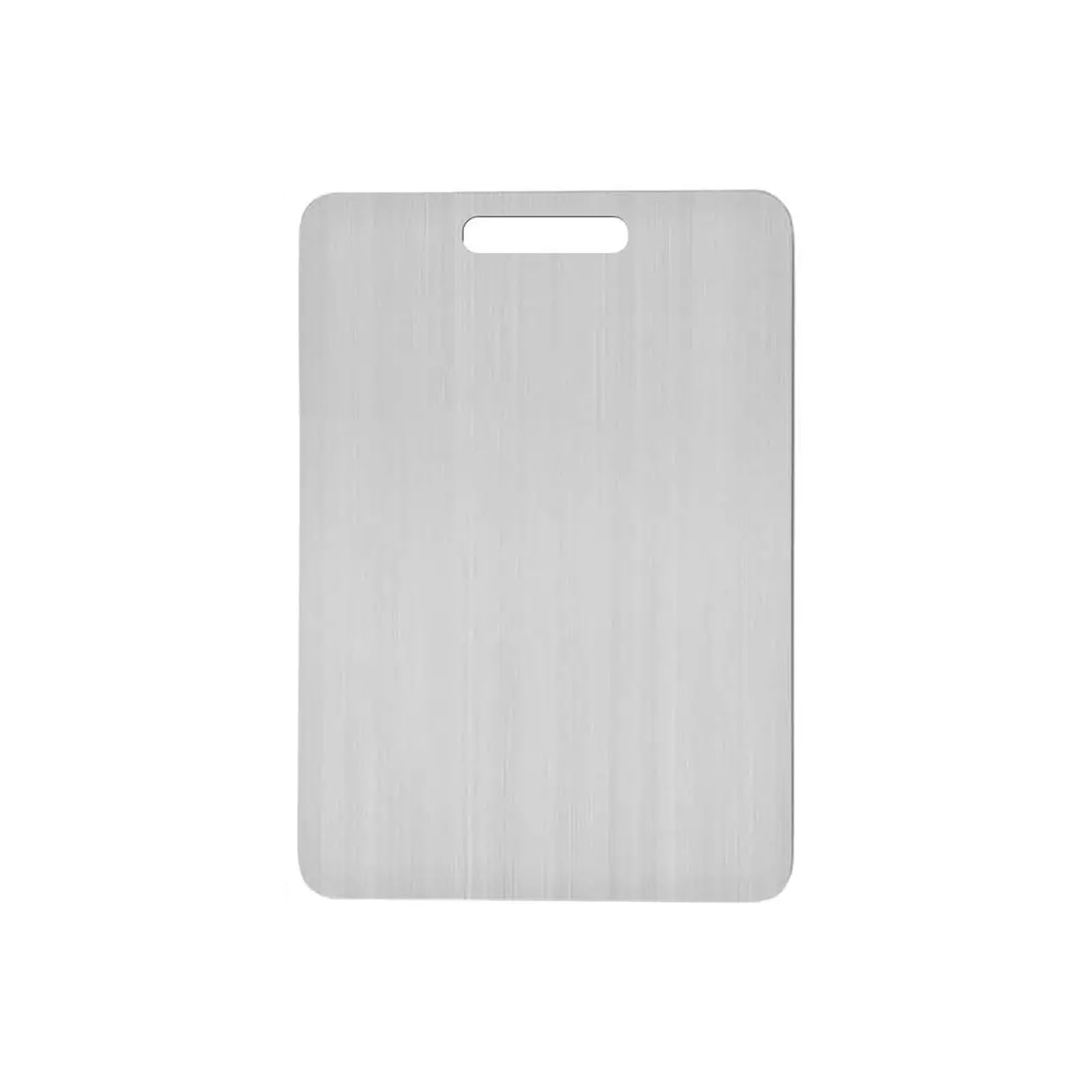 Planche a Decouper Inox 304 durable pour hacher viande et fruits sains