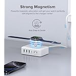 170W USB C Charging Station Block, Travel Charger for Multiple Devices, USB C Charger Plug for iPhone 17 16 15 14 13 Series, Apple Watch Ultra SE 10 9 8 7 6 5 4 3 2, AirPods, MacBook Pro Air, iPad - Image 4