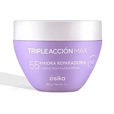 Esika Triple Acci&oacute;n Max Crema Facial Multibeneficios 55 Con Calcio, Biofirm y Complejo Antioxidante 7.0 oz. 200