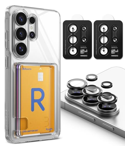 Coque Samsung S26 Ultra Ringke Fusion Card avec protection d'objectif transparent