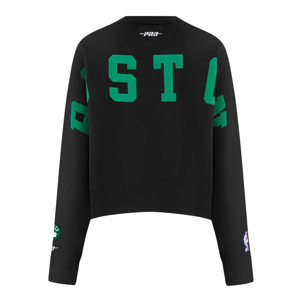 Pro Standard Womens NBA Boston Celtics Wingspan Sweatshirt Black S