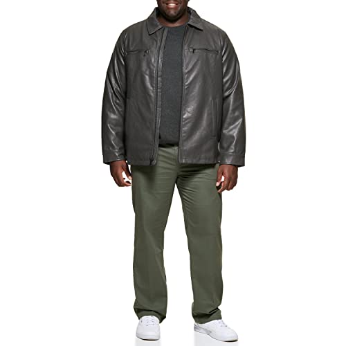 Image of Dockers Men's James Faux Leather Jacket (Regular, Big & Tall Sizes)