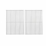 onlyfire BBQ Stainless Steel Cladding Rod Grates/Cooking Grid Replacement Fit for Charbroil, Front Avenue, Fiesta, Kirkland, Kmart, Master Chef, and Thermos Gas Grill and Others, Set of 2