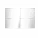 Onlyfire BBQ Stainless Steel Cladding Rod Grates/Cooking Grid Replacement Fit for Charbroil, Front Avenue, Fiesta, Kenmore, Kirkland, Kmart, Master Chef, and Thermos Gas Grill and Others, Set of 2