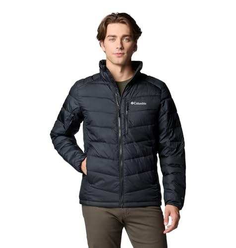 Doudoune noir Columbia veste chaude de randonnée urbaine en taille L