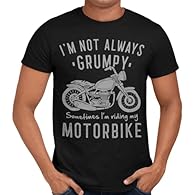 Introducing another motorbike t-shirt for men from Getting Shirty. Our I'm Not Always Grumpy Sometimes I'm Riding My Motorbike t-shirt is a must-have addition to any motorbike enthusiast's t-shirt collection. This tee is made from 100% soft jersey co...