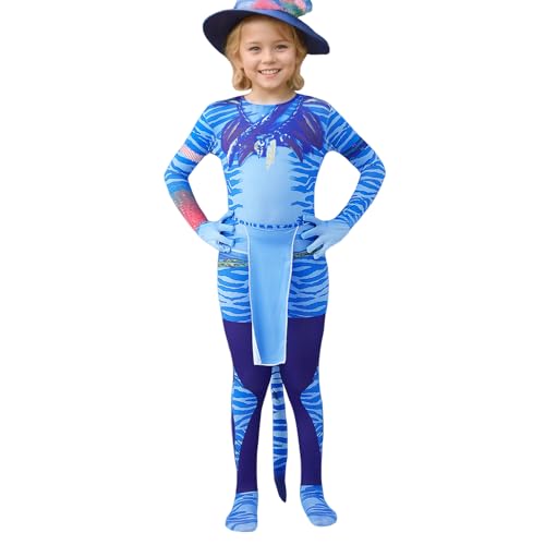 Disfraz Avatar para niños Cosplay Mono de Halloween miniatura 4